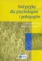 okładka książki - Statystyka dla psychologów i pedagogów