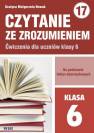 okładka podręcznika - Czytanie ze zrozumieniem. Ćwiczenia