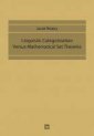 okładka książki - Linguistic Categorization Versus