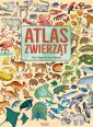 okładka książki - Atlas zwierząt