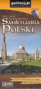 okładka książki - Sanktuaria Polski - mapa pielgrzymkowa,