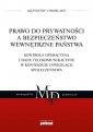 okładka książki - Prawo do prywatności a bezpieczeństwo