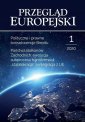 okładka książki - Przegląd Europejski 1/2020