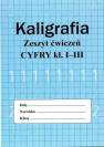 okładka książki - Kaligrafia zeszyt ćwiczeń Cyfry.