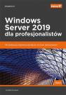 okładka książki - Windows Server 2019 dla profesjonalistów