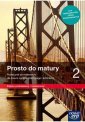 okładka podręcznika - Matematyka LO 2, Prosto do matury.