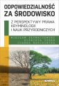 okładka książki - Odpowiedzialność za środowisko