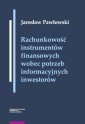 okładka książki - Rachunkowość instrumentów finansowych