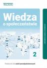 okładka podręcznika - Wiedza o społeczeństwie LO 2 ZP