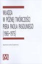 okładka książki - Władza w późnej twórczości Piera