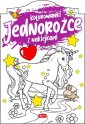 okładka książki - Jenorożce. Kolorowanka z naklejkami