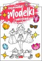 okładka książki - Modelki. Kolorowanka z naklejkami