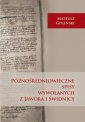 okładka książki - Późnośredniowieczne spisy wywołanych