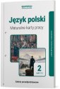 okładka podręcznika - Język polski LO 2 Maturalne karty