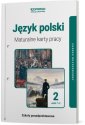 okładka podręcznika - Język polski LO 2 Maturalne karty