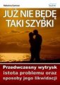 okładka książki - Już nie będę taki szybki