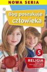 okładka podręcznika - Katechizm SP 5 Bóg poszukuje człowieka