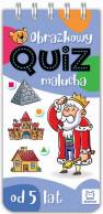 okładka książki - Obrazkowy quiz malucha od 5 lat