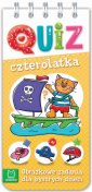 okładka książki - Quiz czterolatka Obrazkowe zadania