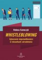 okładka książki - Whistleblowing. Zgłaszanie nieprawidłowości...