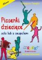 okładka książki - Piosenki dziecięce solo lub z zespołem