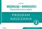 okładka podręcznika - Wędrując ku dorosłości LO 2 program