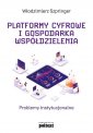 okładka książki - Platformy cyfrowe i gospodarka