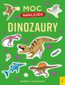 okładka książki - Dinozaury. Moc naklejek