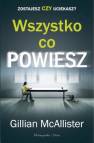 okładka książki - Wszystko co powiesz