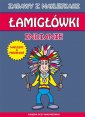 okładka książki - Łamigłówki. Indianie. Naklejki