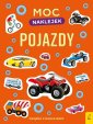 okładka książki - Moc naklejek. Pojazdy