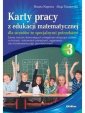 okładka książki - Karty pracy z edukacji matematycznej