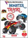 okładka książki - Monster Trucki. Kolorowanki z naklejkami