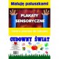 okładka książki - Plakaty sensoryczne. Maluję paluszkami.