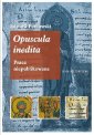 okładka książki - Edward Potkowski Opuscula inedita.