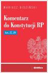 okładka książki - Komentarz do Konstytucji RP Art.