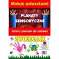 okładka książki - Plakaty sensoryczne. Maluję paluszkami.