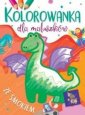 okładka książki - Kolorowanka dla maluszków ze smokiem