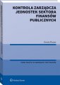 okładka książki - Kontrola zarządcza jednostek sektora