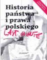 okładka książki - Last Minute. Historia Państwa i