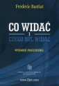 okładka książki - Co widać i czego nie widać