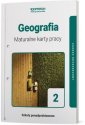 okładka podręcznika - Geografia. LO 2. Maturalne karty