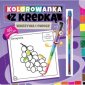 okładka książki - Kolorowanka z kredką. Warzywa i