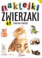 okładka książki - Naklejki zwierzaki. 63 kolorowe