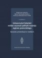 okładka książki - Uniwersytet Gdański wobec wyzwań