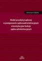 okładka książki - Model jurysdykcji sądowej w postępowaniu