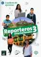 okładka podręcznika - Reporteros Internacionales 3 ćwiczenia