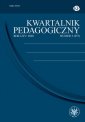 okładka książki - Kwartalnik Pedagogiczny 3/2020