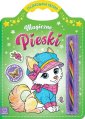 okładka książki - Magiczne pieski. Kolorowanka z