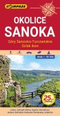 okładka książki - Mapa - Okolice Sanoka... 1:50 000